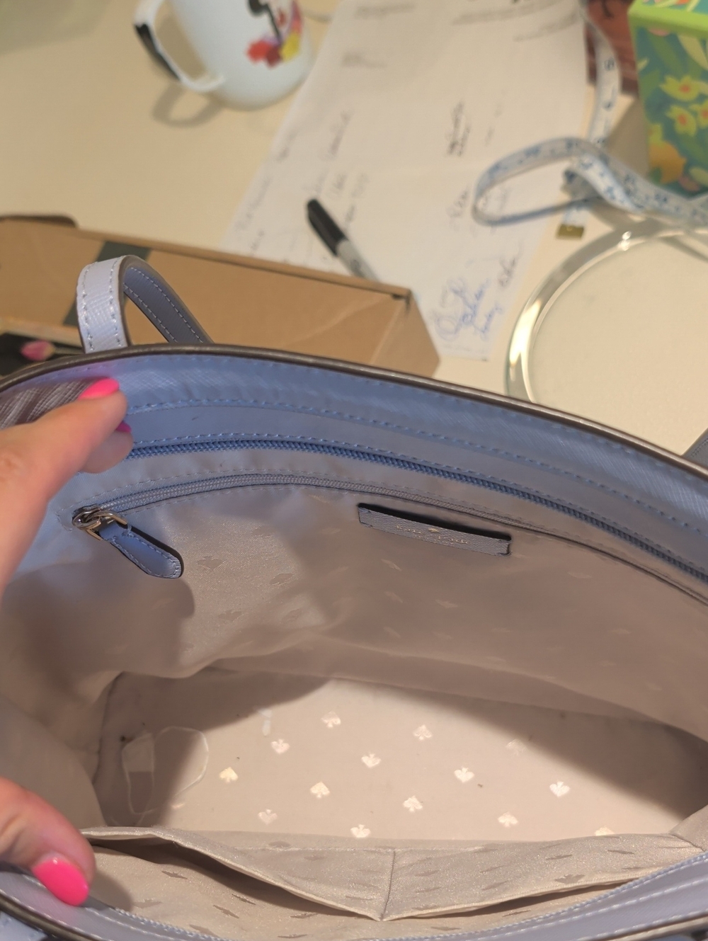 Kate Spade Periwinkle Bag - Picture 3 of 3